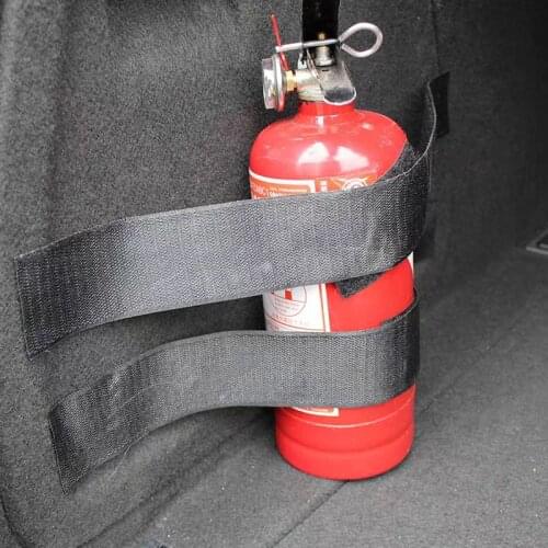 5pcs Set Of Car Fire Extinguisher Nylon Tape Bandage Car Styling Magic Tape for Porsche Cayenne Macan Macan S Panamera Cayman Ca