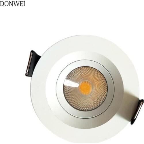5pcs/lot 3W led Ceiling Recessed panel Light home Kitchen Bathroom decoration round Led Panel Downlight with Driver AC85-265V