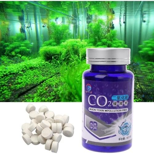 Aquarium CO2 Tablet Carbon Dioxide For Plant Water Grass Fish Tank Diffuser