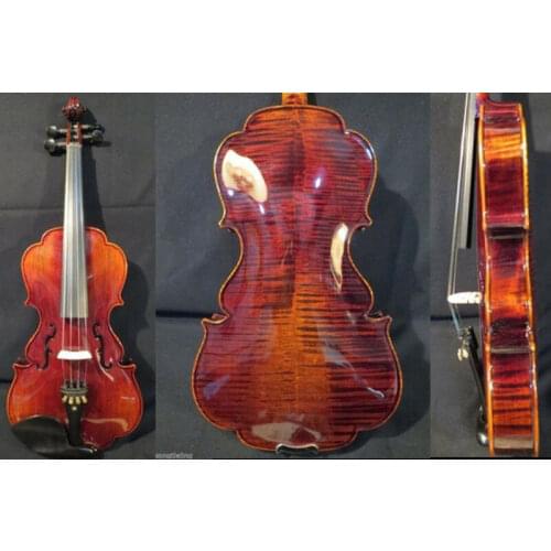 Guarneri style SONG Brand Maestro inlayed maple leaf 16 1/2" viola #9769