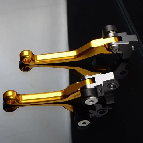 For suzuki RMZ250 2009 Brake Clutch Levers CNC Aluminum Dirt bike Pivot Lever RMZ250 2009