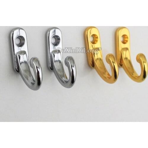 Brand New 50PCS Zinc Alloy Plating Mini Hooks Wooden Cabinet Jewelry Box Case Chest Small Hooks Multi-Purpose Hardware