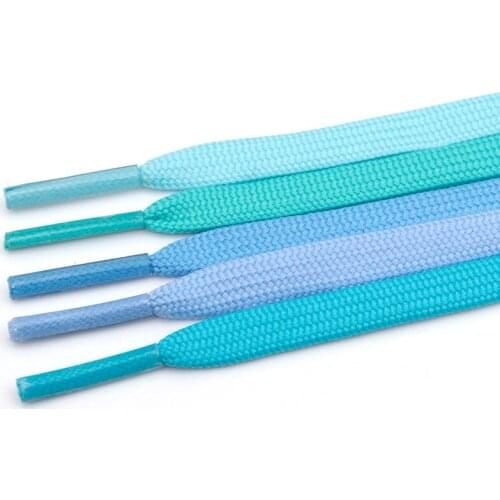 34 Colors 0.7cm Canvas Casual Shoelace Hollow Double Flat Shoelace Solid Color Plain Bootlaces For Dad Shoes Sneakers