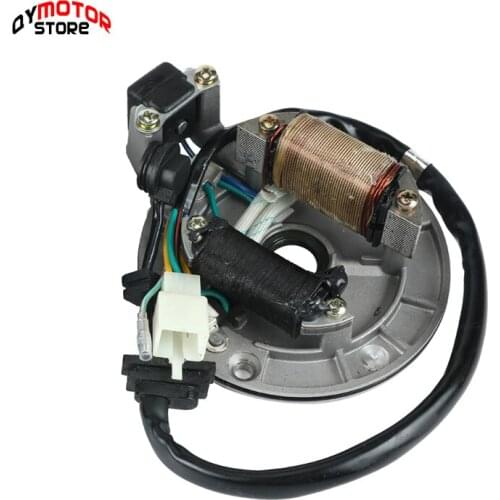 Motorcycles AC Ignition Magneto stator Coil For LF 50cc 110cc 125cc Lifan Horizontal Kick Starter Engines Dirt Pit Bikes