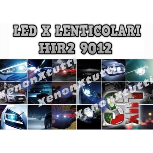 Kit Led Full HIR2 9012 for lenticular anti glare dazzling definitive