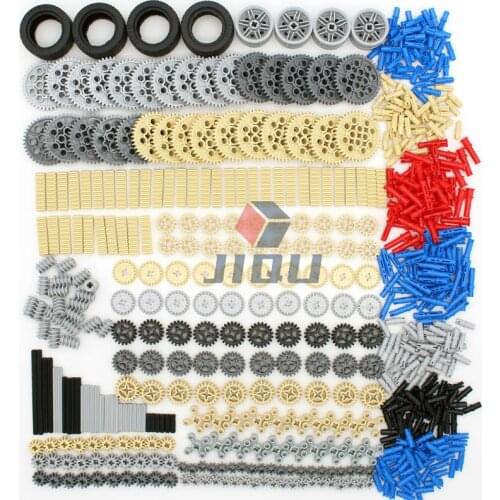 MOC Technology Bricks Accessory Bulk Multiple Sizes Gear Compatible High-tech Building Blocks Educational Toys