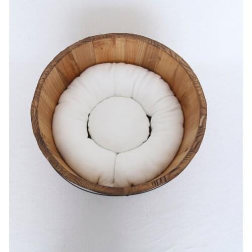 Round beanbag Pillow Positioning Pad Soft newborn posing pillow Baby Stereotypes pillow for newborn photography props