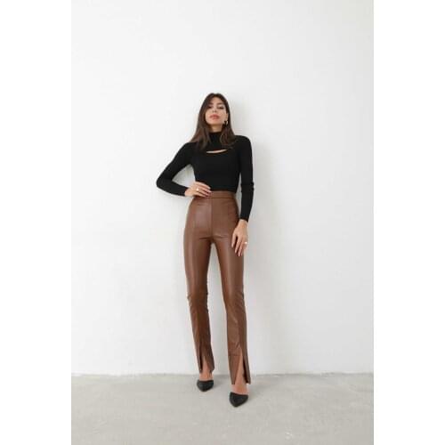 La Diamante Women's Leather Pants