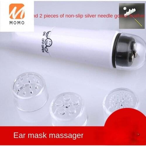 Eardrum Massager Ear Cleaning Electric Vibrator Ear Care Suit Send Silver Needle Goose Feather