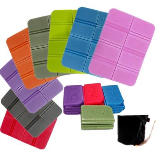 Portable Outdoor Folding Chair Ultra Light Camping Mat EVA Waterproof Foam Seat Pad Moisture-proof Picnic Beach Chair Cushion