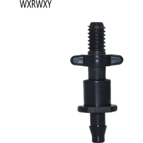 1/4 inch straight barb connector Thread 4/7 hose barbs barbed 2 way joint 4/7 pe pvc pipe drip irrigation for greenhouse 20pcs