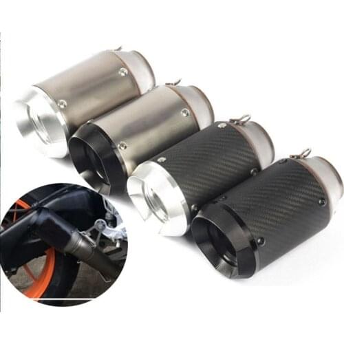 Universal 51mm Motorcycle Exhaust Pipe Muffler System Racing Escape Moto ATV Scooter For YAMAHA FZ6 CB400 R6 CBR1000 R25