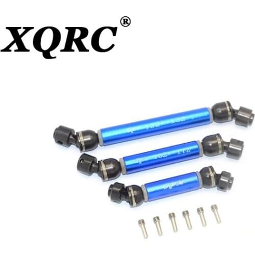 XQRC CVD front middle rear drive shaft trx6 for 1 / 10 trx-6 g63 6x6 88096-4 RC auto parts metal rotating shaft