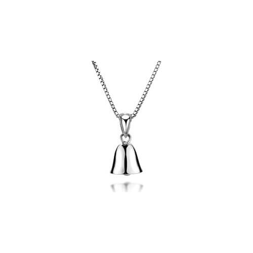 Hot sale promotion 2016 New fashion The Christmas bell 925 sterling silver ladies`pendant necklaces promotion gift
