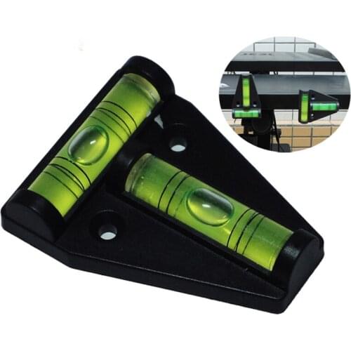 1 piece T type spirit level measurement instrument Triangular Plastic level indicator T-type spirit level bubble Shell