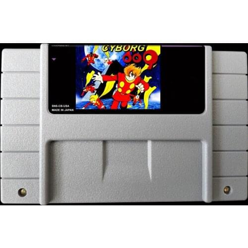 16Bit Games ** Cyborg 009 ( USA Version English translation!! )