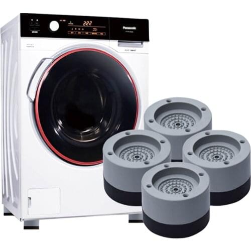 4Pcs Anti Vibration Feet Pads Washing Machine Rubber Mat Anti-Vibration Pad Dryer Universal Fixed Non-Slip Pad