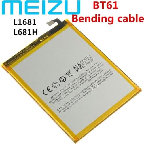 Meizu 100% Original 4000mAh BT61 Battery For Meizu M3 Note L681 L681H M681 M681H Phone Latest Production Battery+Tracking Number