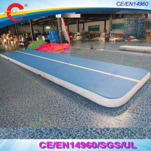 Free air Shipping to door 8-12m long Inflatable Tumble Track Trampoline Air Track Taekwondo Gymnastics Inflatable Air Mat