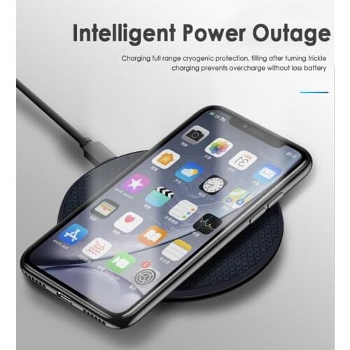 Mobile Phone Wireless Charger For Any Types Of Phones Wireless Charger LED Indicator Ultra-thin Aluminium Alloy Process
