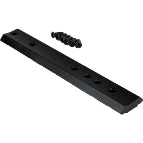 F002 Diy 11Mm / 20Mm Dovetail Weaver Picatinny Rail Mount Adapter Converter Scope Aluminum Alloy Base For Hunting