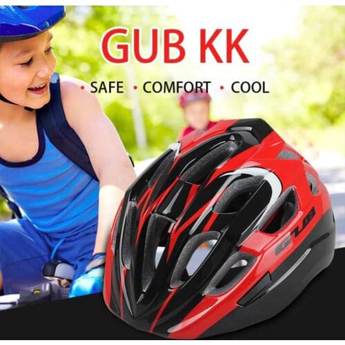 GUB KK Super Light Children Cycling Bicycle Helmet Outdoor Child Bike Helmet 53-58cm Sports Roller Skateboard Kids Helmets