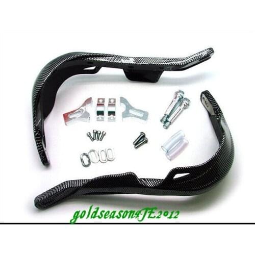 Carbon Hand guards Offroad Dirt Bikes MOTOCROSS MX ATV XR XL XLR YFZ 22MM 7/8"