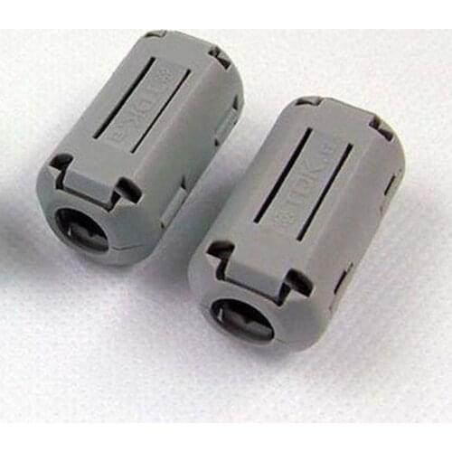 10pcs TDK 5mm/7mm/9mm/11mm/13mm Clip-on RFI EMI Filter Ferrite Around