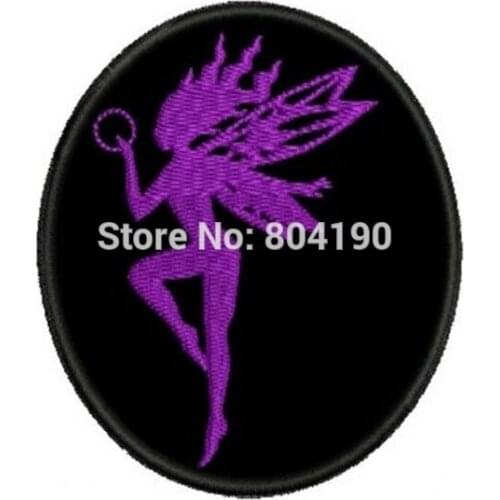 3.3" ACID CLASSIC HEAVY METAL PLASMATICS DORO DEMON Metal Music Band IRON On Patch TRANSFER MOTIF APPLIQUE Rock Punk Badge