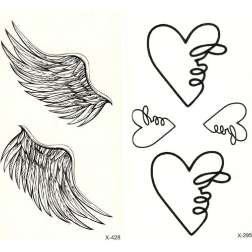 Fashion 3D Dream Catcher Waterproof Temporary Flash Tattoo Stickers Body Art