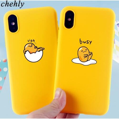 Fashion New Phone Case for IPhone 6s 7 8 11 Plus Pro X XS MAX XR Funny egg Cases Soft Silicone Fitted TPU Back Cover Accessories
