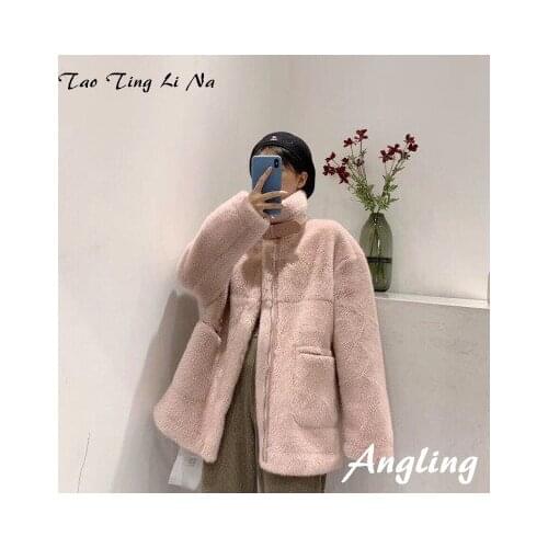 Top brand New Style 2020 High-end Fashion Women Faux Fur Coat C42 high quality