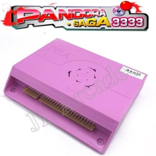 Pandora Saga Box 3333 in 1 Arcade Game Board Jamma Versoin HD Video HDMI VGA output Multigame Support 3 4 Players LA Strore