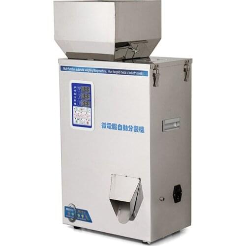 Fully automatic granule powder Chinese medicine multi-function tea packaging machine grain cereal desktop 999 g filling machine