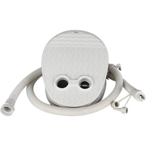 Portable Inflatable Boat Kayak Foot Pump Raft High Pressure Foot Pump Air Pump Long Hose Adaptor For Drifting SUP Board