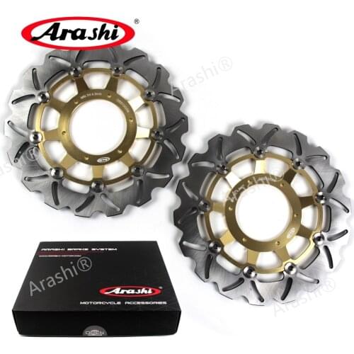 Arashi 1 Pair For HONDA CBR600 F SPORT 2001 2002 CNC Front Brake Disc Disk Brake Rotors 01 02 CBR F 600 CBRF CBF HORNET 900