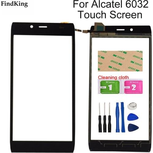 4.7'' Touch Screen For Alcatel One Touch idol alpha 6032 6032A 6032X OT6032 Touch Panel Sensor Touch Screen Front Glass Tools