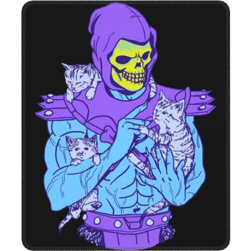 Skeletor Masters Of The Meowniverse Funny Mouse Pad He-Man and the Masters of the Universe Soft Mat Rubber Office Home Deco Mat