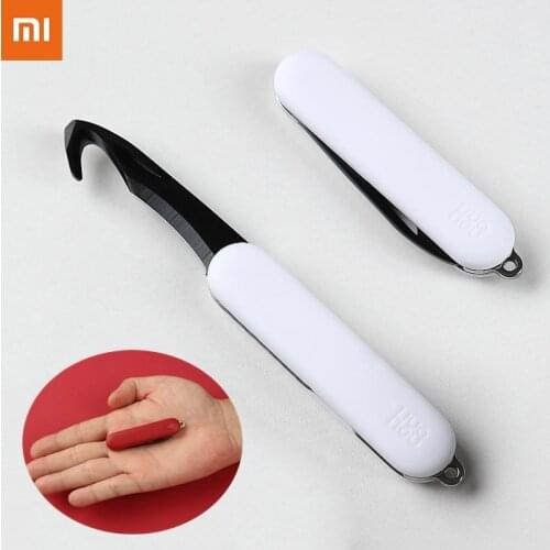 Xiaomi Youpin Huohou Mini Unpacking Knife Fold Fruit Knife Camp Tool Open Package outdoor survive clip camp sharp cutter