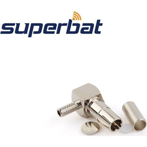 Superbat S-187 Crimp Plug Right Angle RF Coaxial Connector for Novatel U720/EX720/S7