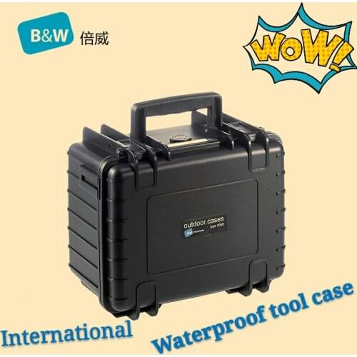 Tool case toolbox Impact resistant sealed waterproof protective case 246*175*152mm security tool equipment with pre-cut foam