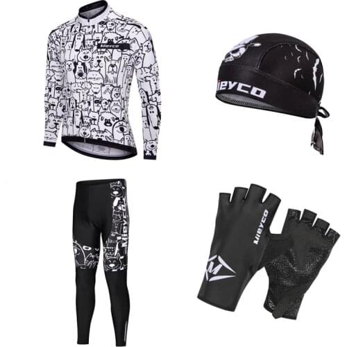 Mountain Bike Uniform Mens Cycling Sets Spring Racing Equipment Road Bicicleta De Montaña Suit MTB Sports Bicycle Athletic Wear