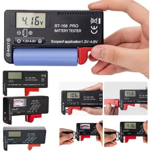 High-precision BT-168 Digital Display Battery Measuring Instrument Lithium Battery Capacity Tester load analyzer Display