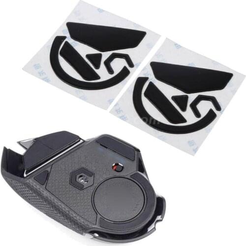 2 Sets 0.6mm Black Mouse Feet Mouse Skates Mouse Stickers Pad for logitech G502 HERO LIGHTSPEED Mouse