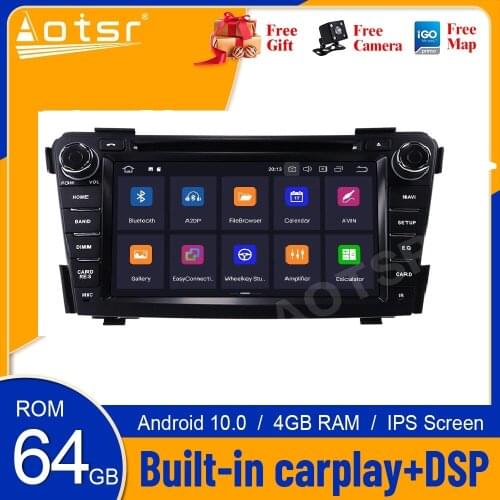 For Hyundai I40 Android10.0 car DVD player GPS multimedia Auto Radio car navigator stereo receiver Head unit IPS GPS 4G+64GB
