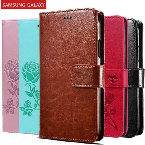 Flip Wallet Case For Samsung Galaxy A501 A60 A50 A10 A20 A30 A40 A70 E S Case A2 Core Screen Protector PU Leather Cover Capa