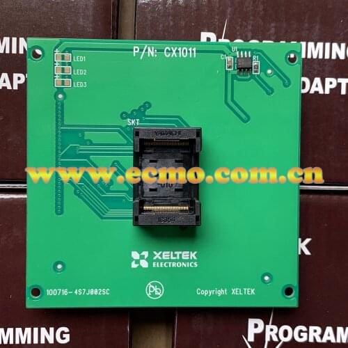 Ecmo.com.cn: Genuine Only - XELTEK TSOP56 Socket Adapter CX1011
