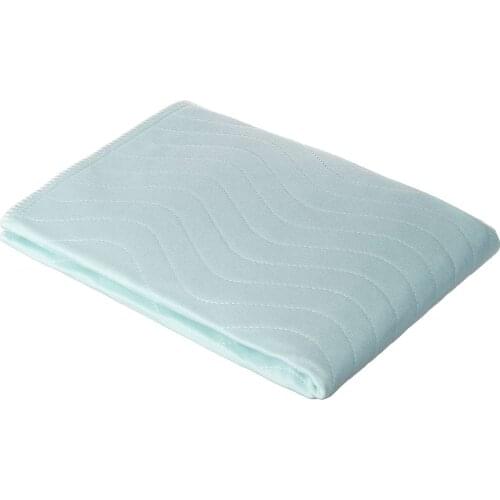 45*60cm 1pc Reusable Washable Incontinence Bed Pad Urine Mat Reusable Absorbent Wetting Pad Sheet Protector Dry Mat Nursing Pad