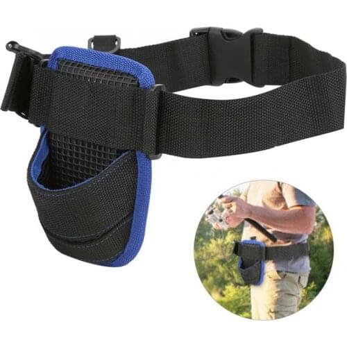 Lighweight Fishing Pole Support Holder Stand Up Fishing Fight Waist Belt Band Black