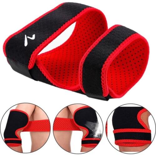 Elbow & Knee Pads Tennis Elbow Support Brace Golfers Strap Sport Epicondylitis Lateral Pain Gym AF5 Sports Safety